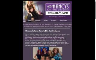 Fancy Nancys' Elite Hair Designers website