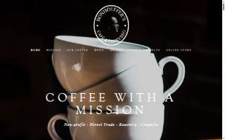 Bonhoeffer's Cafe & Espresso website