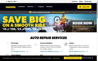 Meineke Car Care Center of Dover website