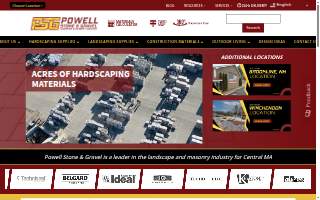 Powell Stone & Gravel website