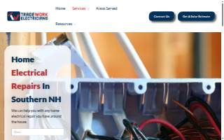 TradeWork Home Services website
