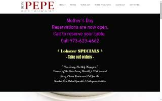 Don Pepe Restaurant website