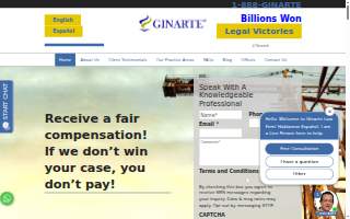 Ginarte Gonzalez & Winograd, LLP of Newark website