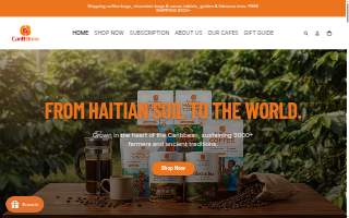 Caribbrew Café website