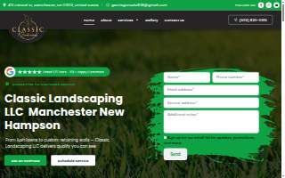 Classic Landscaping LLC website