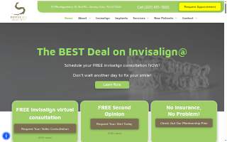 Jersey City Dental Spa website