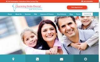Charming Smile Dental website