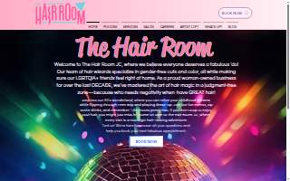 The Hair Room Jersey City website