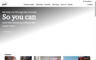 PricewaterhouseCoopers LLP of Chicago website