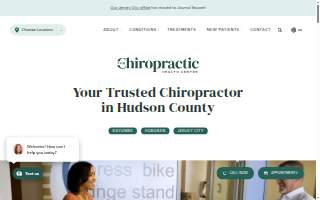 The Chiropractic Health Center website