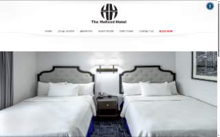 The Holland Hotel website