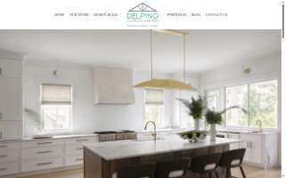 Delpino Custom Homes website