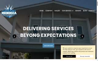 Mendoza Construction Corp website