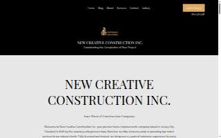 New Creative Construction website