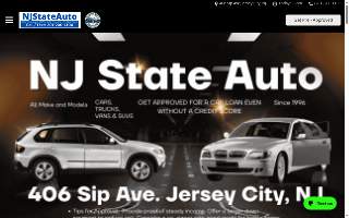 NJ State Auto Used Cars website