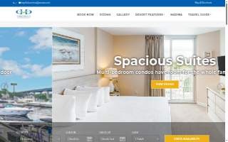 Harbourgate Resort & Marina website