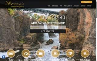Veronica's Insurance Agency website