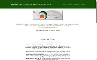 Ultimate Real Estate Agency Inc website
