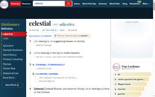 Celestial Air Hvac website