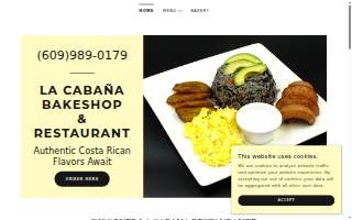 La Cabaña Bakeshop & Restaurant website