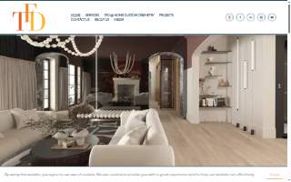 The Flippin Designer & TFD @ Home Custom Cabinetry website