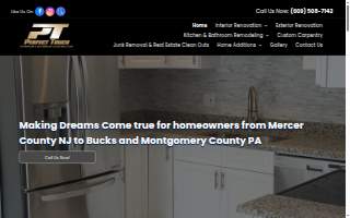 Perfect Touch Interior & Exterior Contractor website