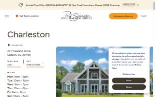 Schumacher Homes of Charleston website