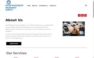 Peter Massaquoi Insurance Agency, LLC website