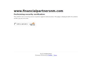 Financial Partners website