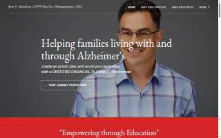 Jose V. Sanchez, CFP , Flat Fee Financial Planner Santa Fe New Mexico website