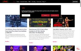 TNA Hair Salon website