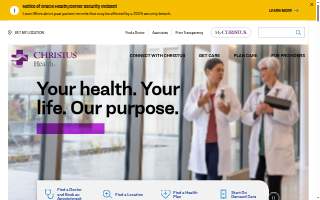 CHRISTUS St. Vincent Pharmacy website