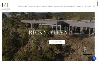 Ricky Allen & Tara Earley | Santa Fe Real Estate Professionals website