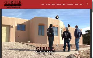 Gurule Construction, LLC website
