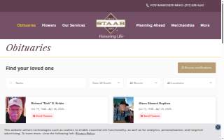 Staab House website