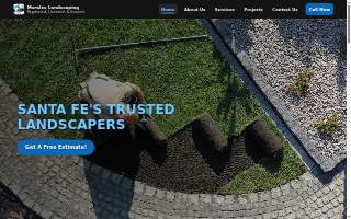 Morales Landscaping website