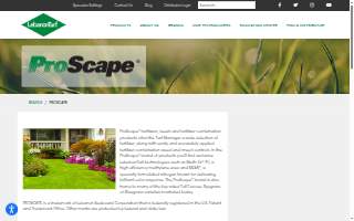 Proscape Landscape Management website