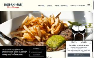 Mon Ami Gabi website