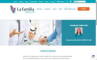 La Familia Health Pharmacy website