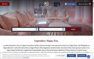 Westgate Las Vegas Resort & Casino website