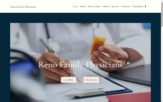 Reno Family Physicians website
