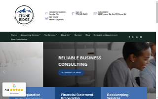 Stone Ridge CPAs website