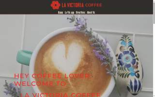 La Victoria Coffee website