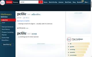 Petite Street - Bar Catering website