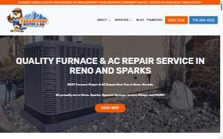 Paramount Heating & Air website