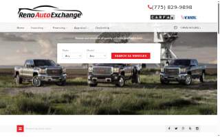 Reno Auto Exchange website