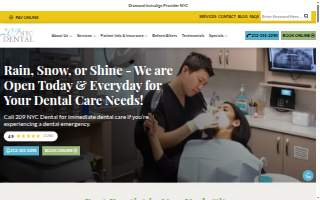 209 NYC Dental website