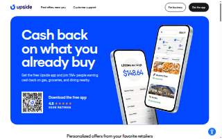 The Upside Brew website