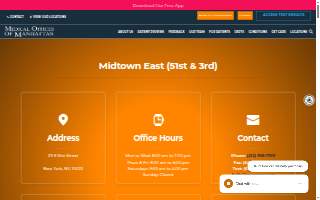 Medical Offices of Manhattan - Midtown website
