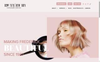 New York New York Hair Salon And Day Spa website